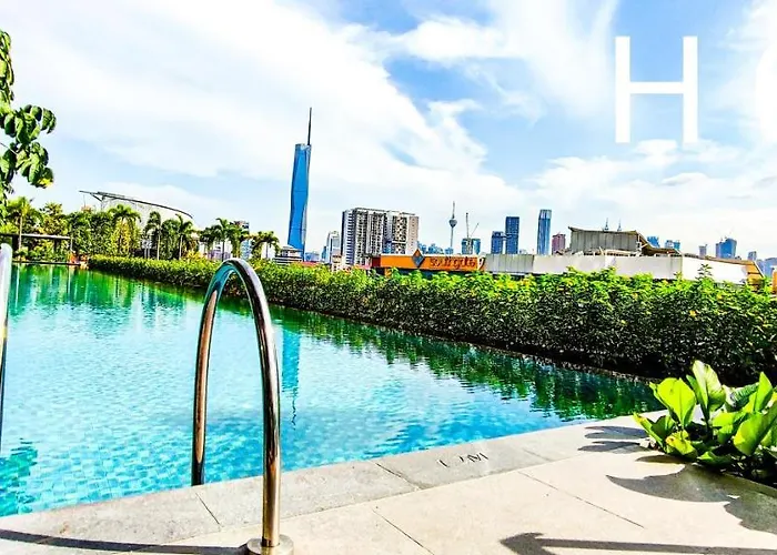 Luxury Balcony View At Trion Kl By Hck